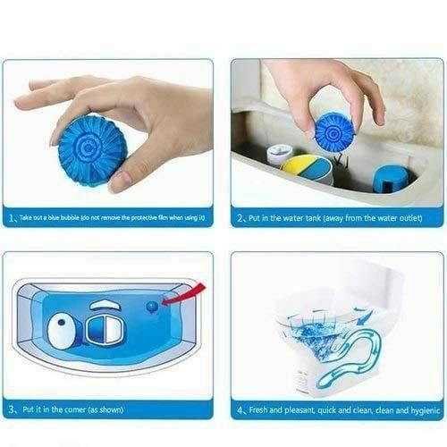 Toilet Cleaning Tablet - Toilet Deodorizer Bathroom Cleaner Tablet(10pc)