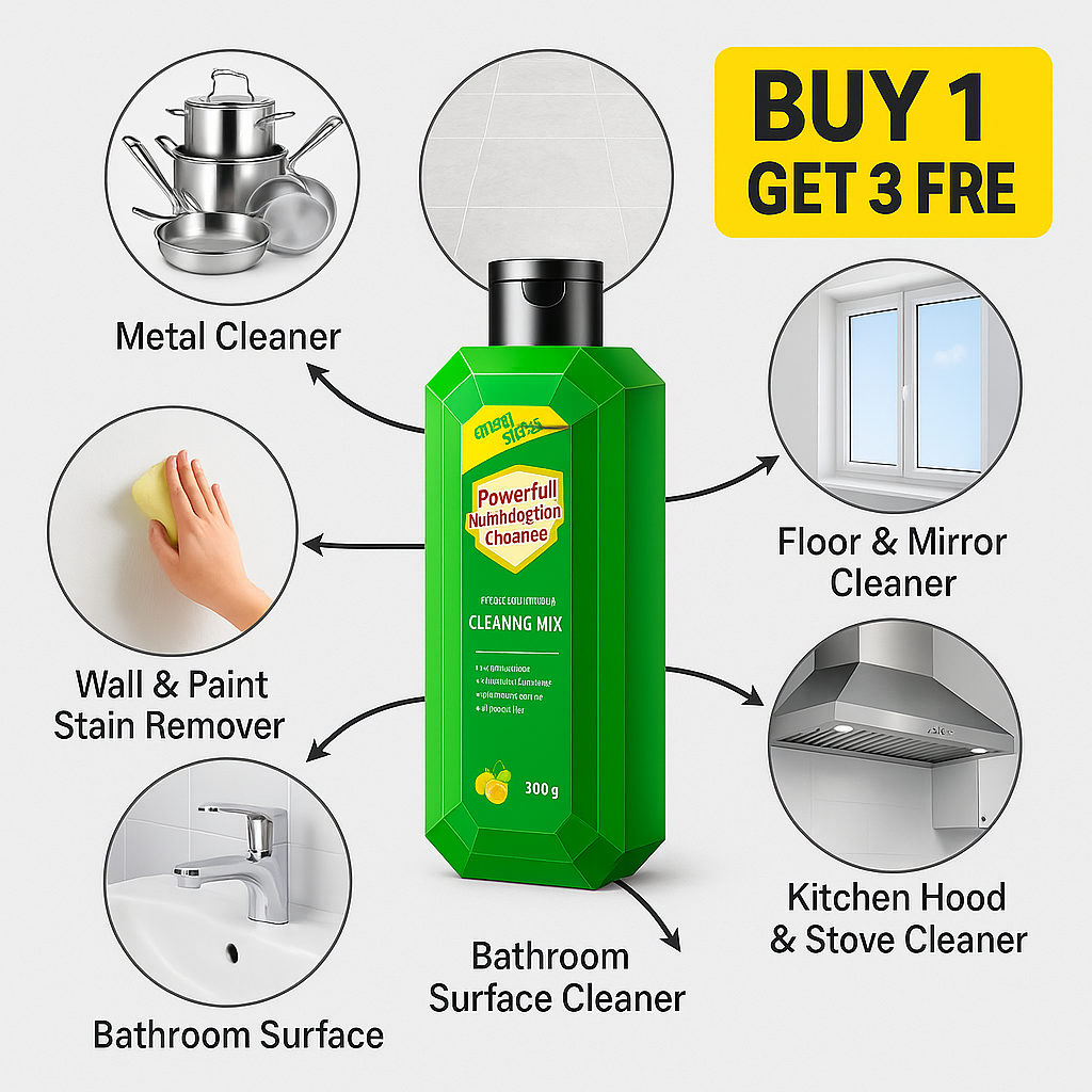 🔥 BUY 1 GET 3 FREE 🔥 Powerful Multifunctional Cleaner